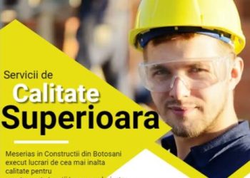 Cauți o echipă de meseriași de încredere în Botoșani? Soluția pentru lucrări interioare și exterioare complete